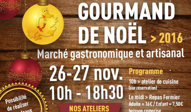 Marché de noël 2016