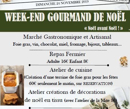 Week-end gourmand de Noel 2019
