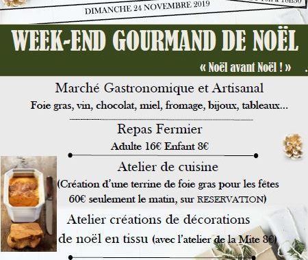 Week-end gourmand de Noel 2019